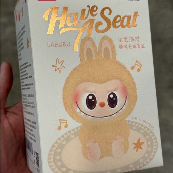 Other - Labubu Have a Seat Collectible Figure